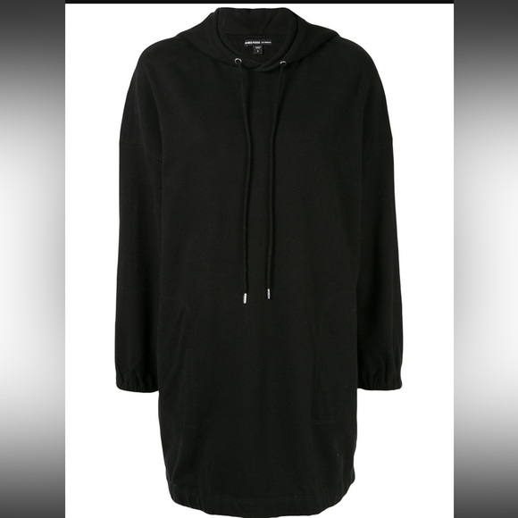 James Perse Oversized Womens Hoodie 100% Cotton Sweater - Picture 3 of 16